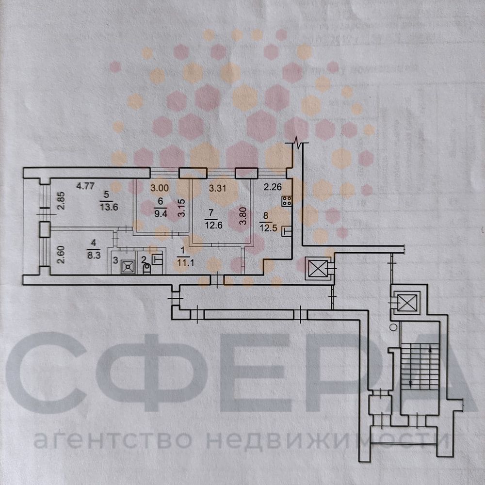 Немировича-Данченко, 2 к1, 4-комнатная квартира