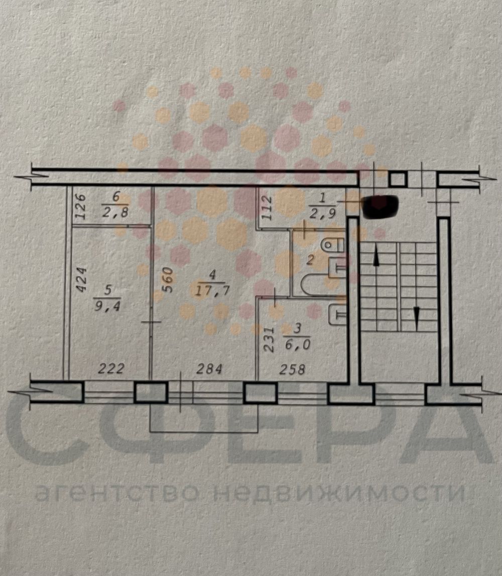 Серебренниковская, 3, 2-комнатная квартира