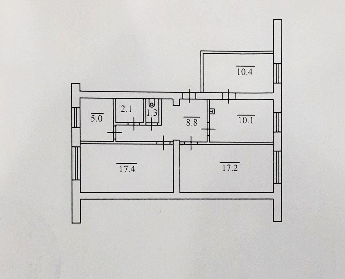 4-комнатная квартира во Врангеле