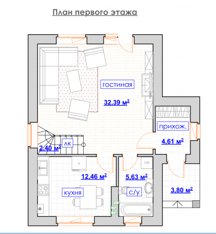 Продажа дома, 113м <sup>2</sup>, 7 сот., Уфа, Купеческая, 2222